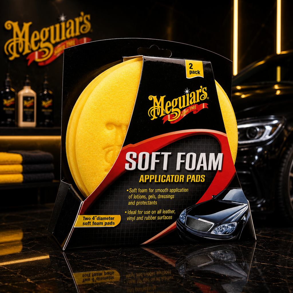 Meguiar's Soft Foam Applicator Pad X3070 USA Import)