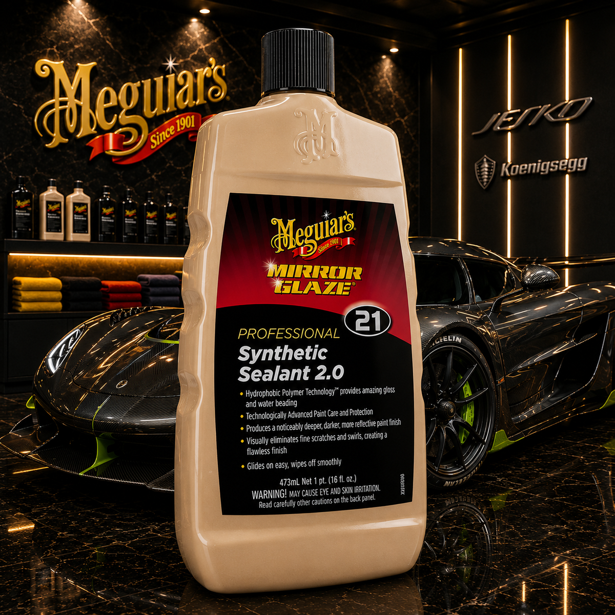 Meguiar's Professional M21 Synthetic Sealant 2.0, M2116, 16oz