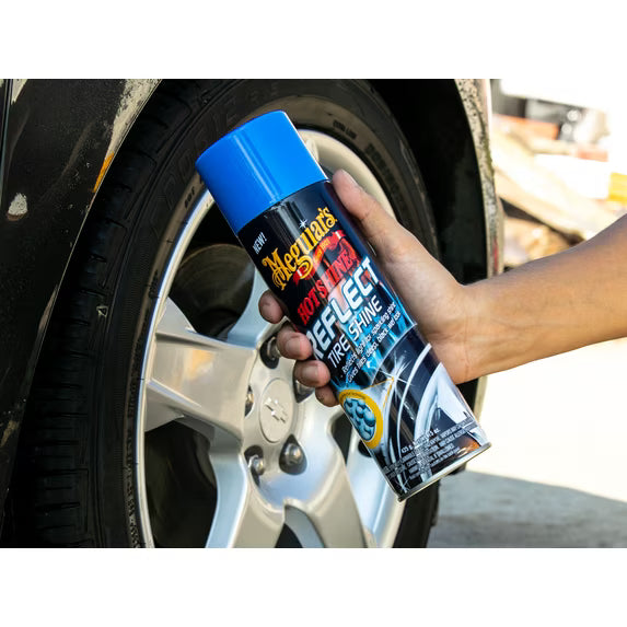 Meguiar's Hot Shine Reflect Tire Shine, G18715, 15oz (USA IMPORT)
