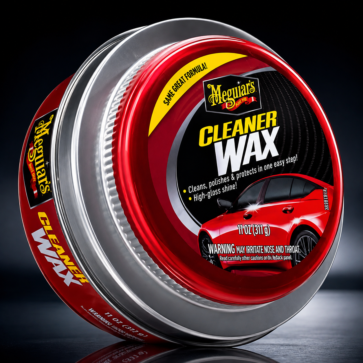 Meguiar's Cleaner Wax Paste, A1214, 11oz (USA IMPORT)
