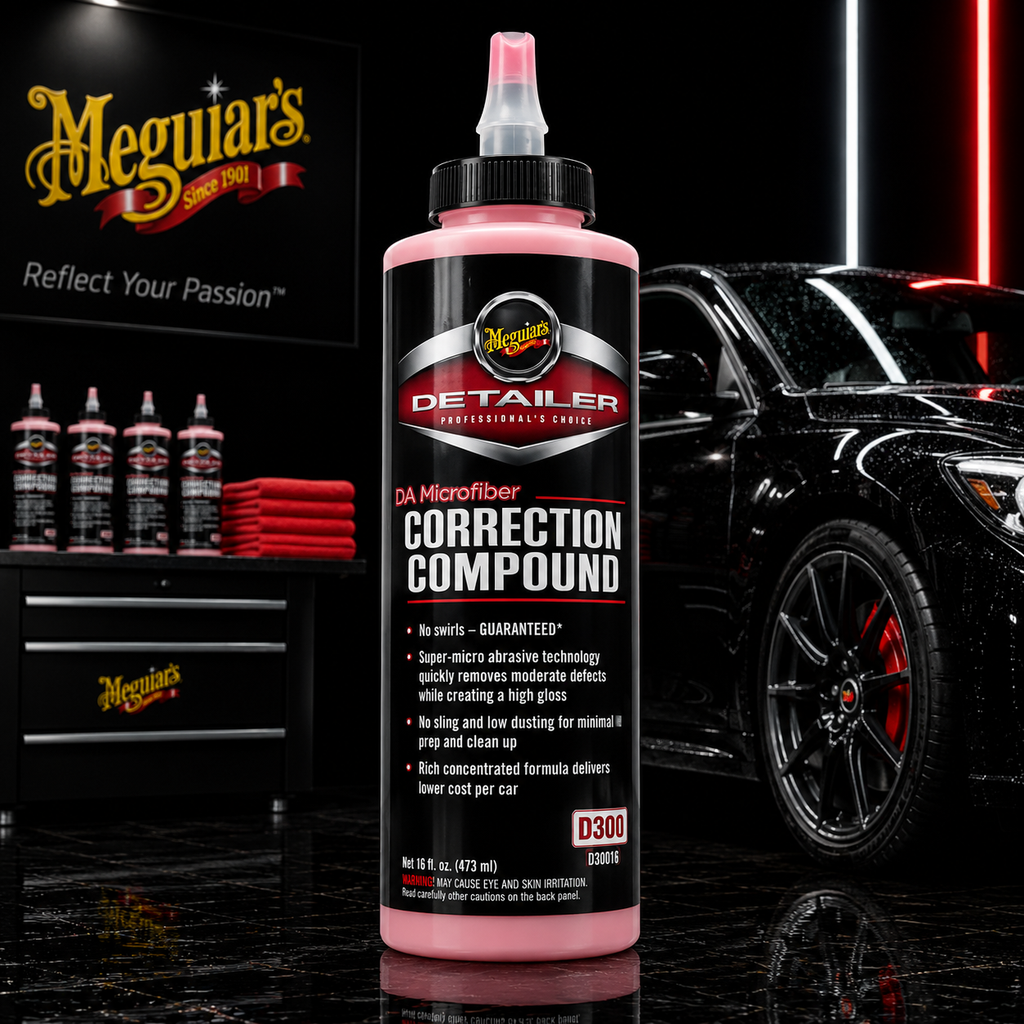 Meguiar's Professional Detailer DA Microfiber Correction Compound, D30016, 16oz (USA IMPORT)