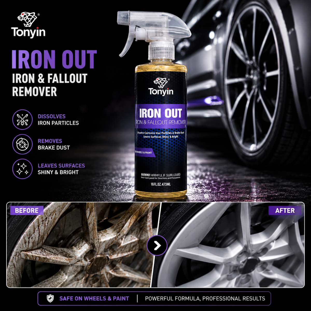 IRON OUT & FALLOUT REMOVER 473ML