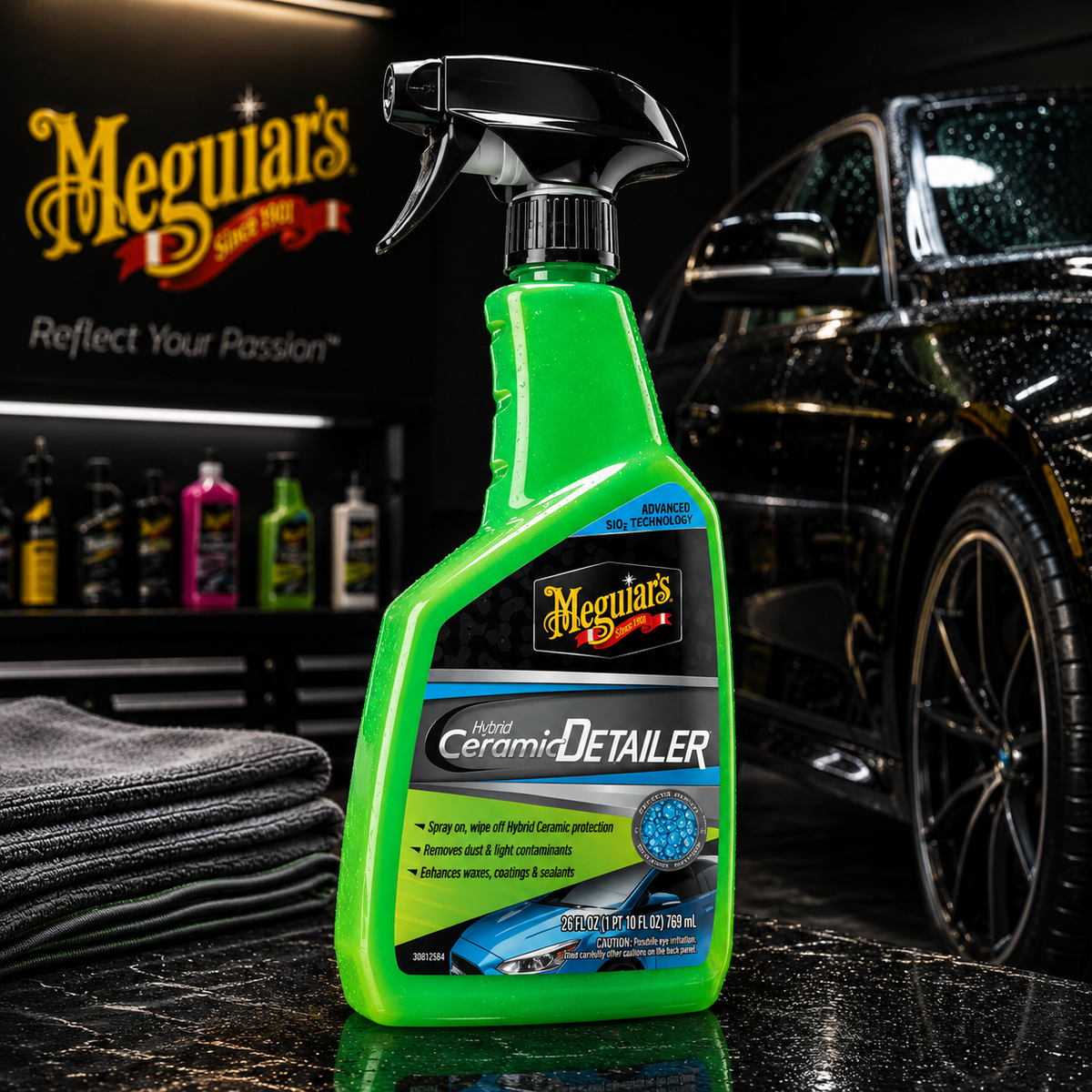 Meguiar's Hybrid Ceramic Detailer, G200526, 26oz (USA IMPORT)