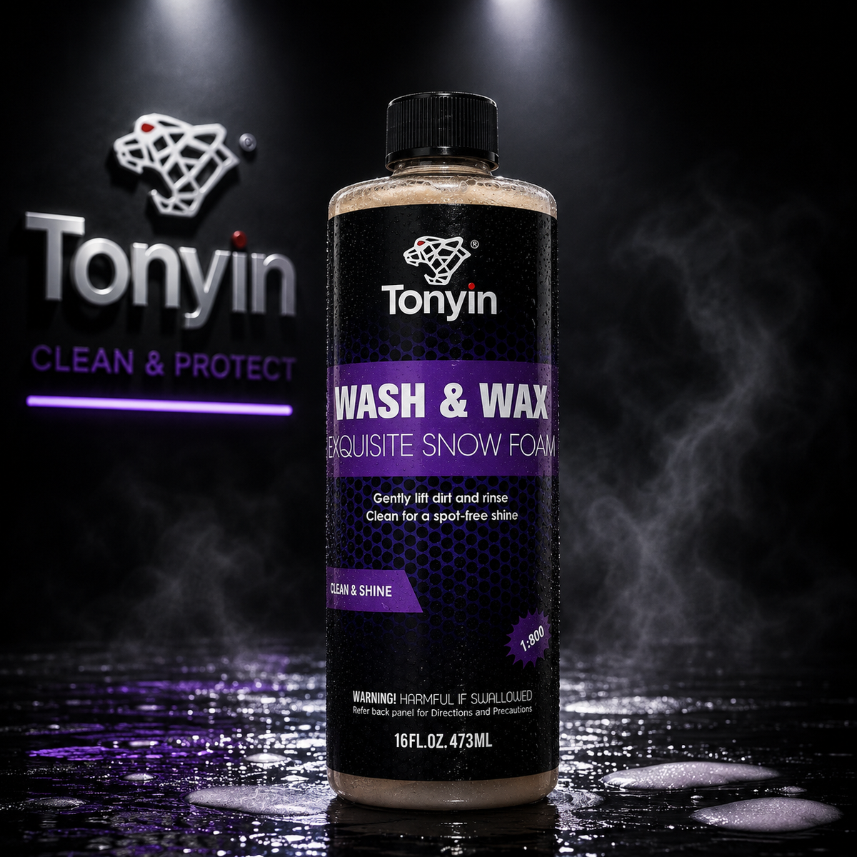 WASH & WAX EXQUISITE SNOW FOAM SHAMPOO 473ML