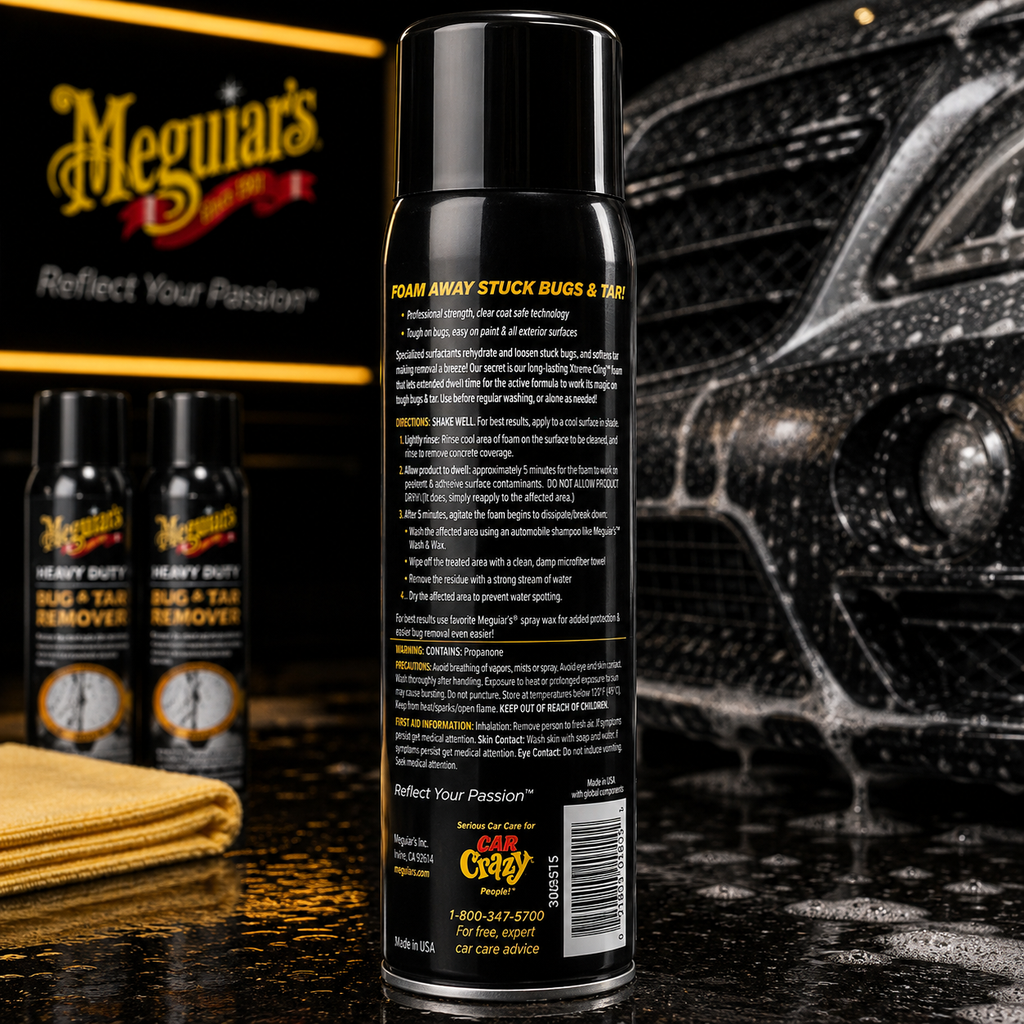Meguiar's Bug and Tar Remover, G180515, 15oz (USA IMPORT)