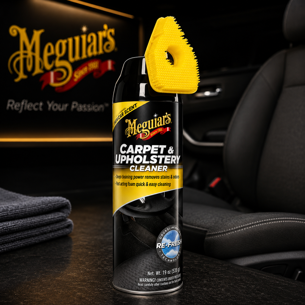 Meguiar's Carpet & Upholstery Cleaner, G191419, 19oz (USA IMPORT)