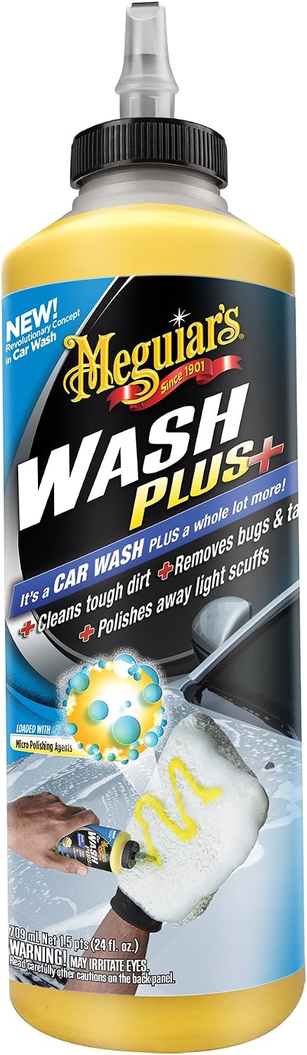 Meguiar's G25024 Car Wash Plus, 24 oz.