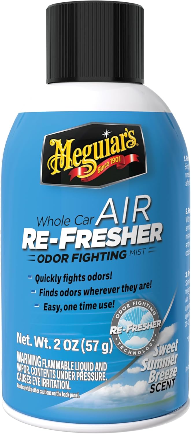Meguiar's Summer Breeze Whole Car Air ReFresher, G16602, 2oz (USA IMPORT)