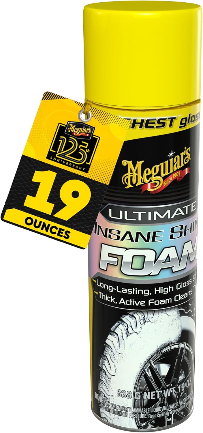 Meguiar's Ultimate Insane Shine Foam, G210419, 19oz (USA IMPORT)