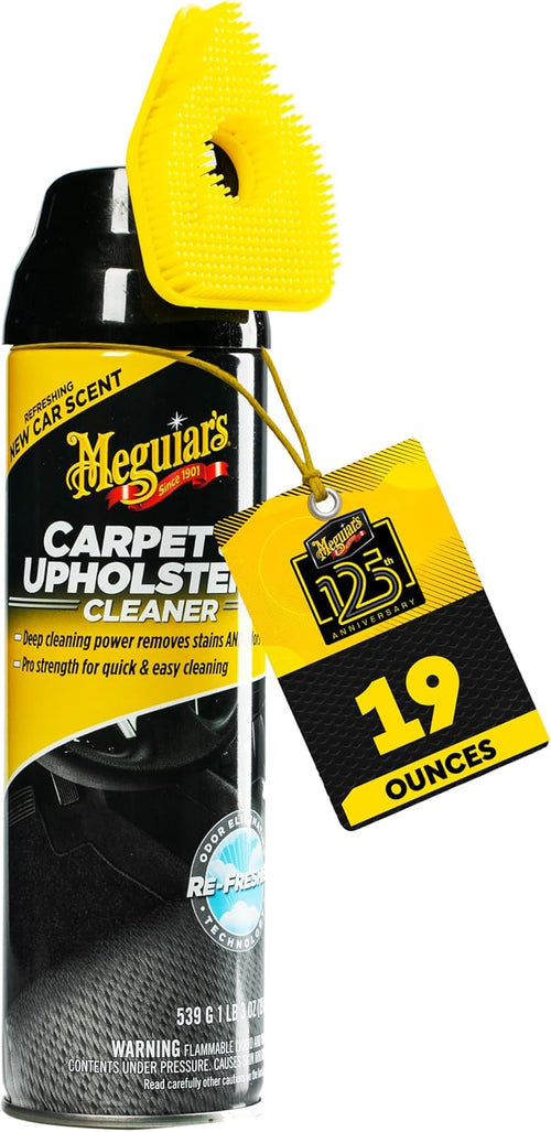 Meguiar's Carpet & Upholstery Cleaner, G191419, 19oz (USA IMPORT)