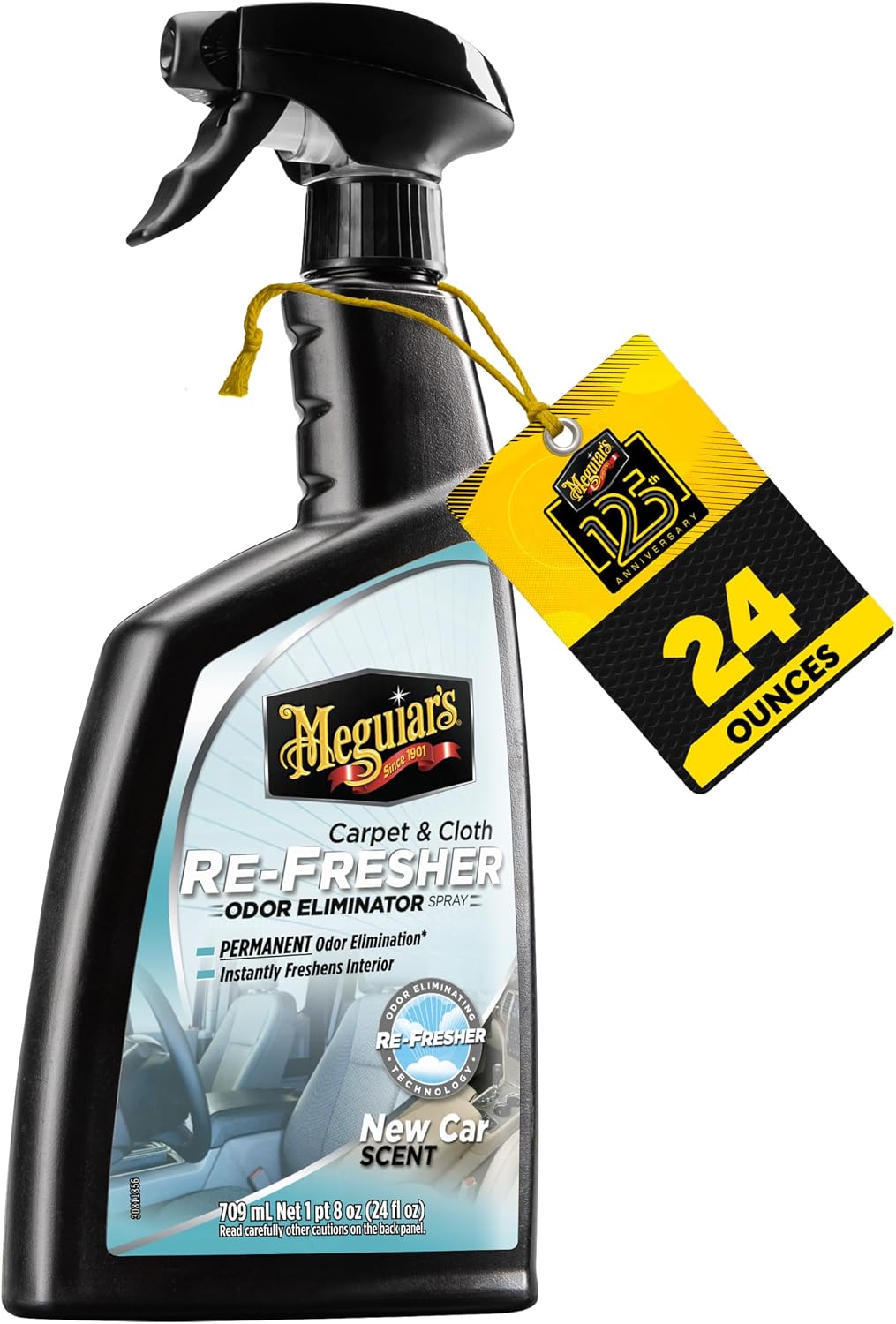 Meguiar's Carpet & Cloth Re-Fresher, G180724, 24oz (USA IMPORT)