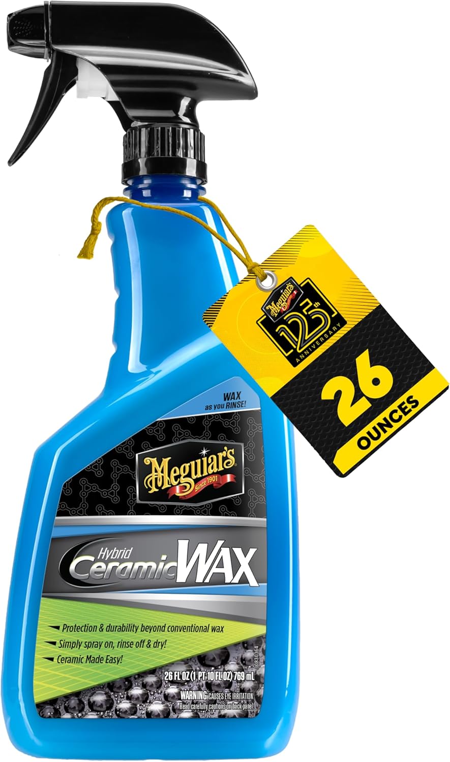 Meguiar's Hybrid Ceramic Wax, G190526, 26oz (USA IMPORT)