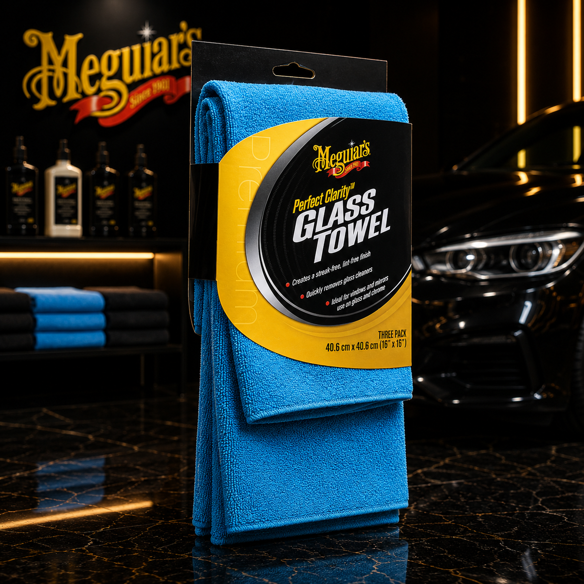 Meguiar's Perfect Clarity Glass Towel X210300 (USA Import)