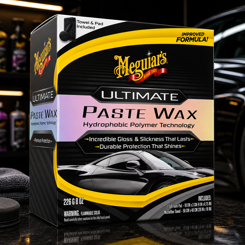 Meguiar's Ultimate Paste Wax, G210608, 8oz (USA IMPORT)