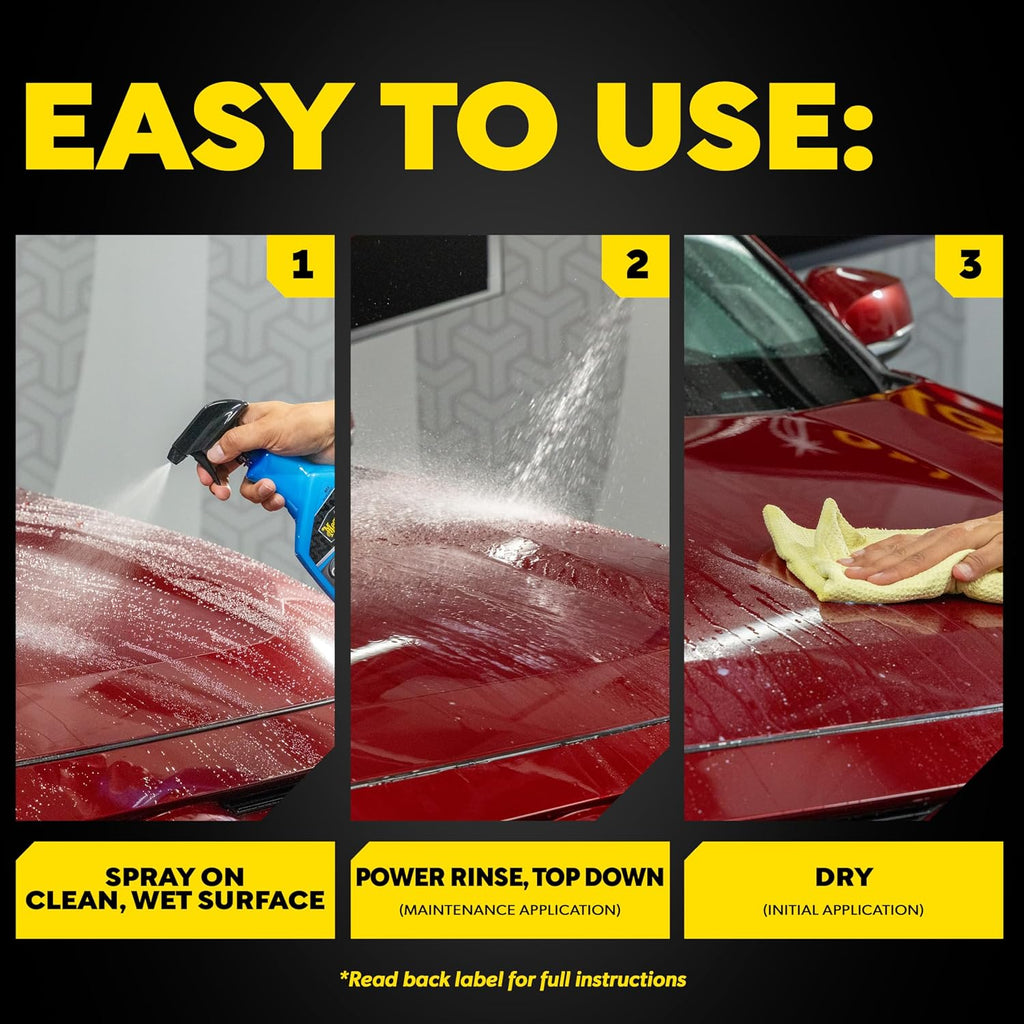 Meguiar's Hybrid Ceramic Wax, G190526, 26oz (USA IMPORT)