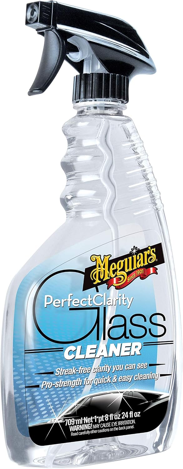 Meguiar's Perfect Clarity Glass Cleaner, G8224, 24oz (USA IMPORT)