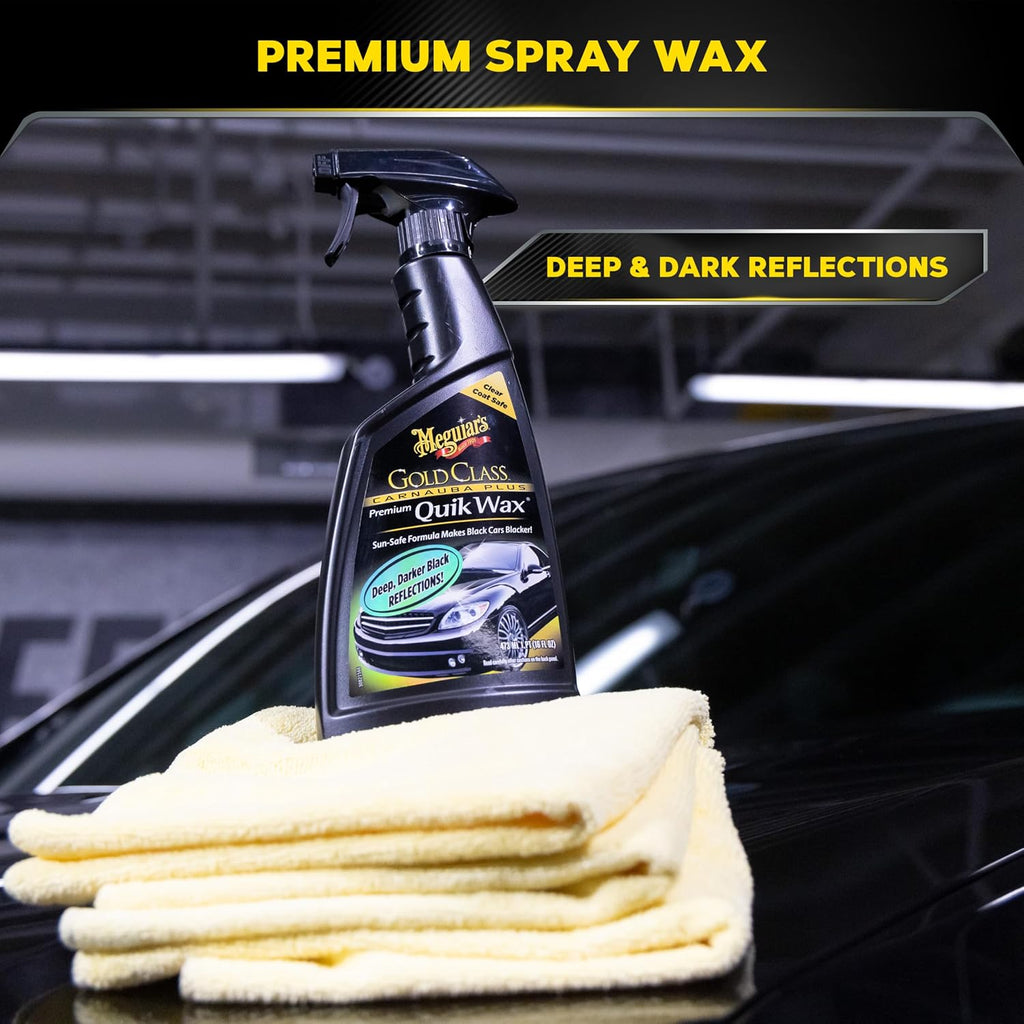 Meguiar's Gold Class Quik Wax, G7716, 16oz