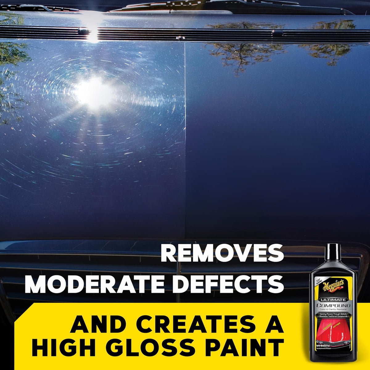 Meguiar's Ultimate Compound, G17216, 15.2oz (USA IMPORT)