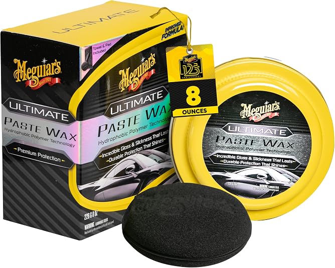 Meguiar's Ultimate Paste Wax, G210608, 8oz (USA IMPORT)