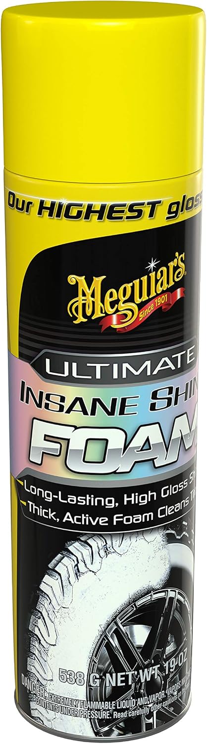 Meguiar's Ultimate Insane Shine Foam, G210419, 19oz (USA IMPORT)
