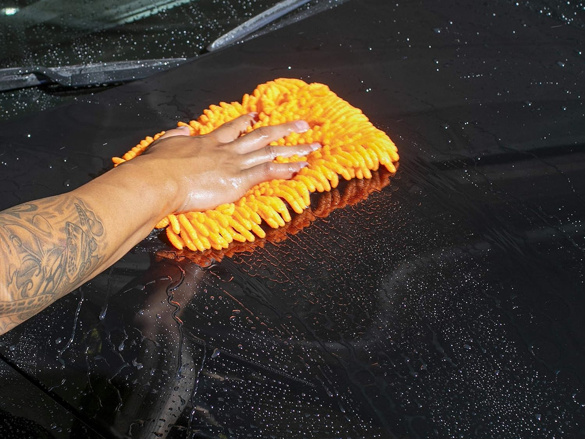 Meguiar's Hybrid Wash Mitt, X210200, 1pc (USA IMPORT)