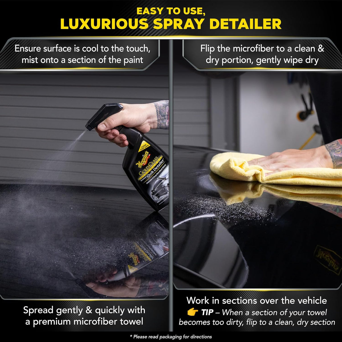 Meguiar's Gold Class Quik Detailer, G7624, 24oz (USA IMPORT)