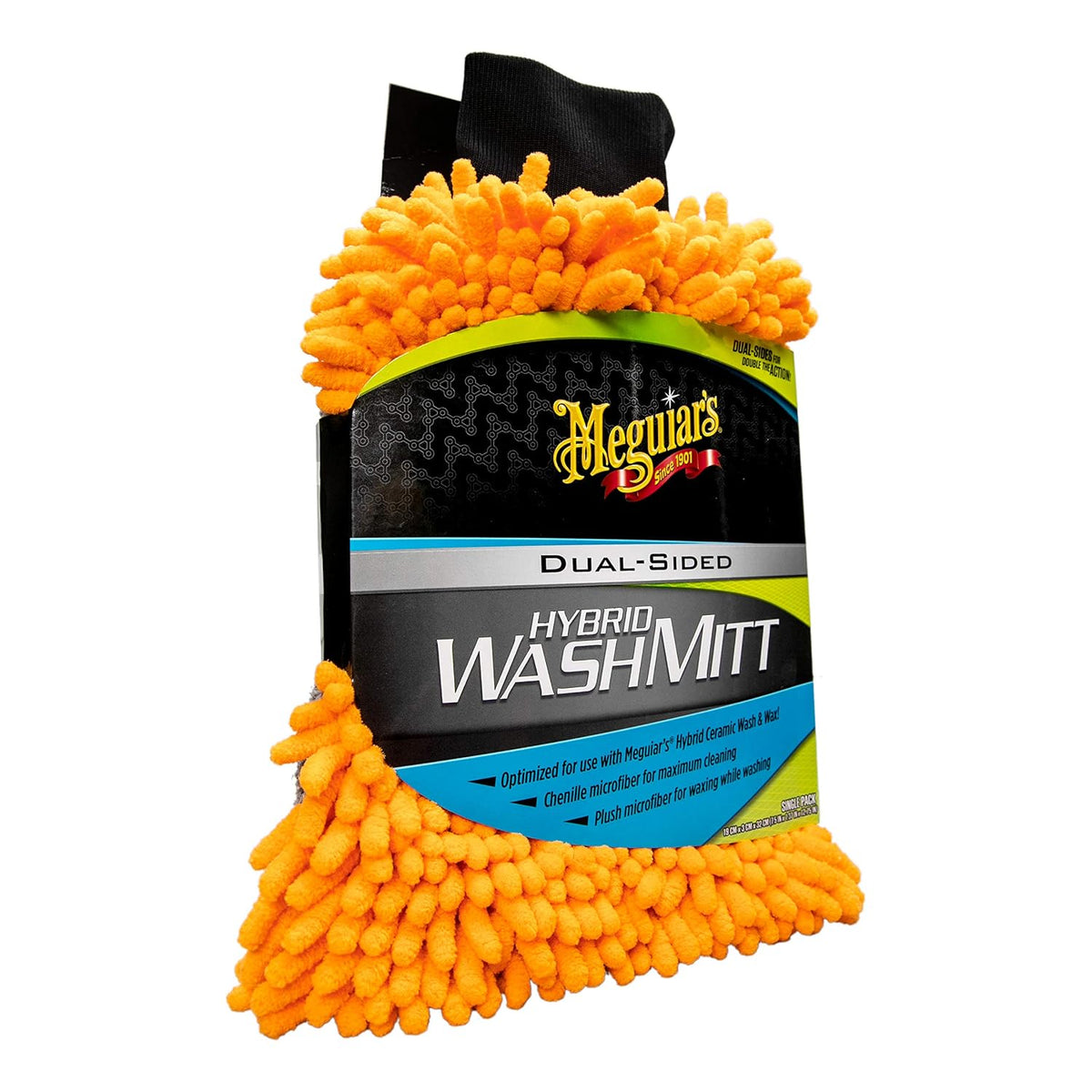 Meguiar's Hybrid Wash Mitt, X210200, 1pc (USA IMPORT)