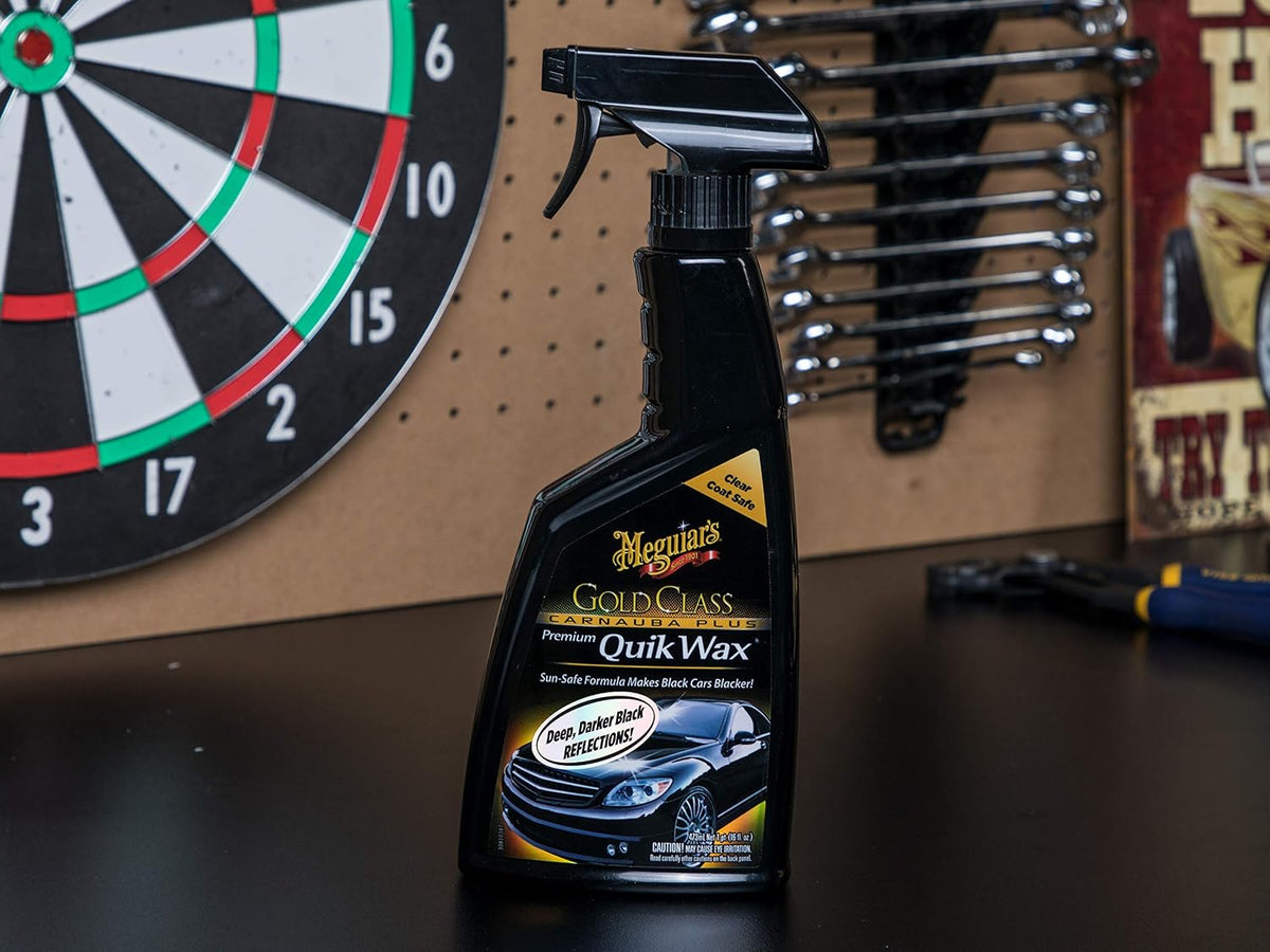 Meguiar's Gold Class Quik Wax, G7716, 16oz