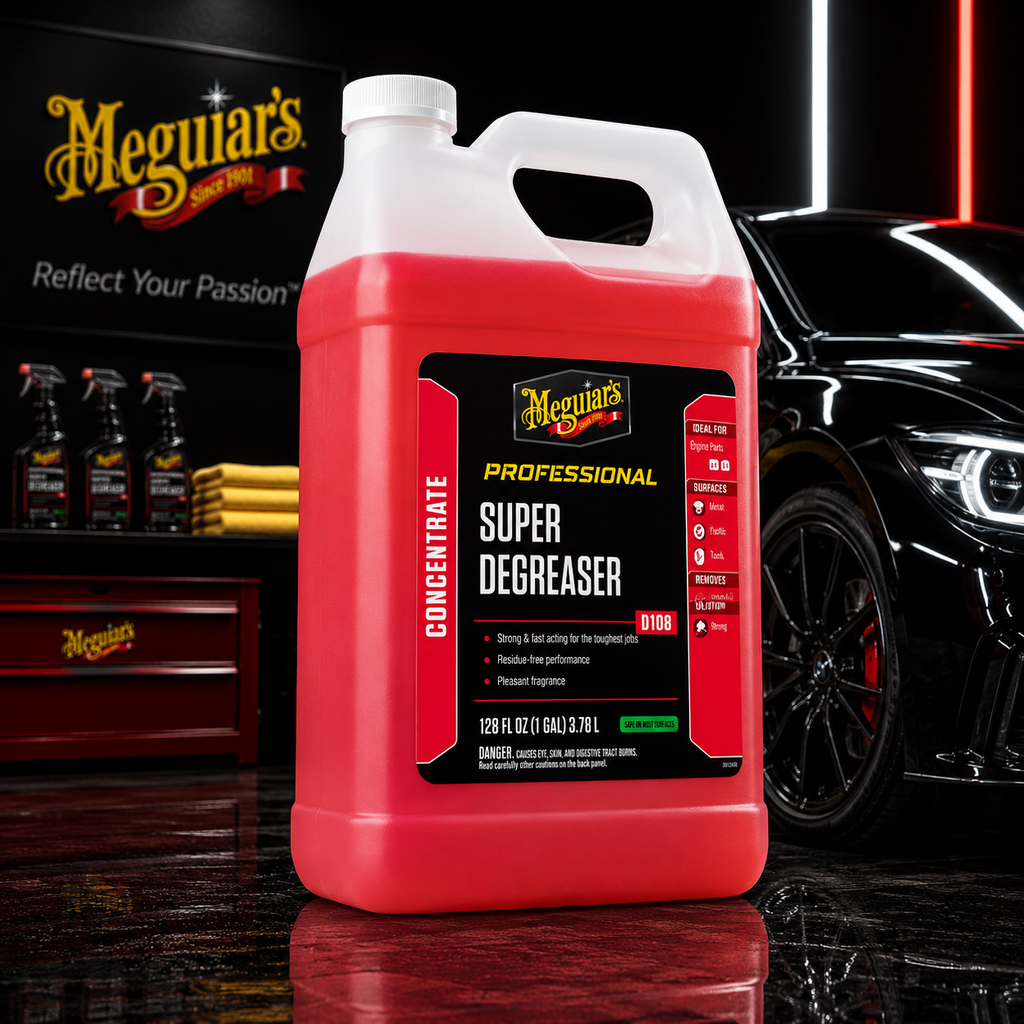 Meguiar's Professional Detailer Super Degreaser, D10801, 1gal/ 3.78 Liters (USA IMPORT)
