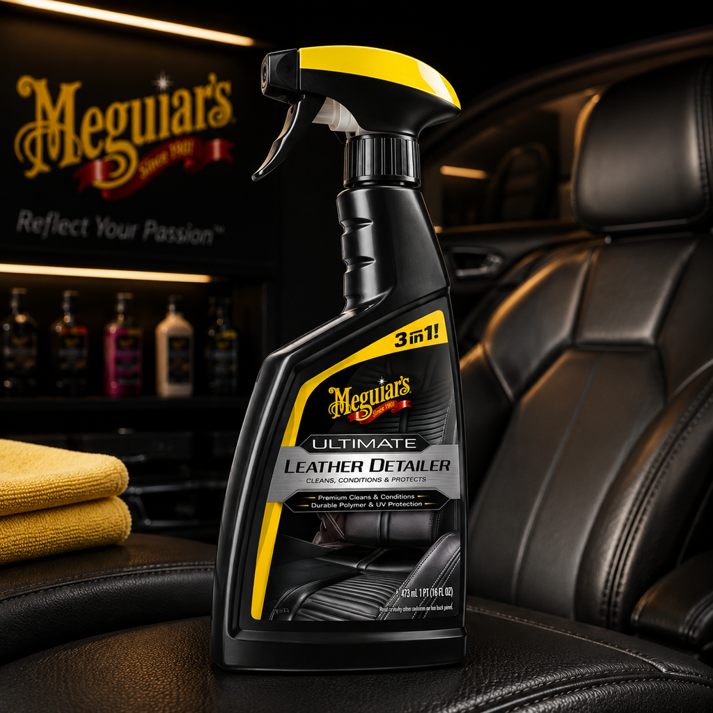 Meguiar's Ultimate Leather Detailer, G201316, 16oz (USA IMPORT)
