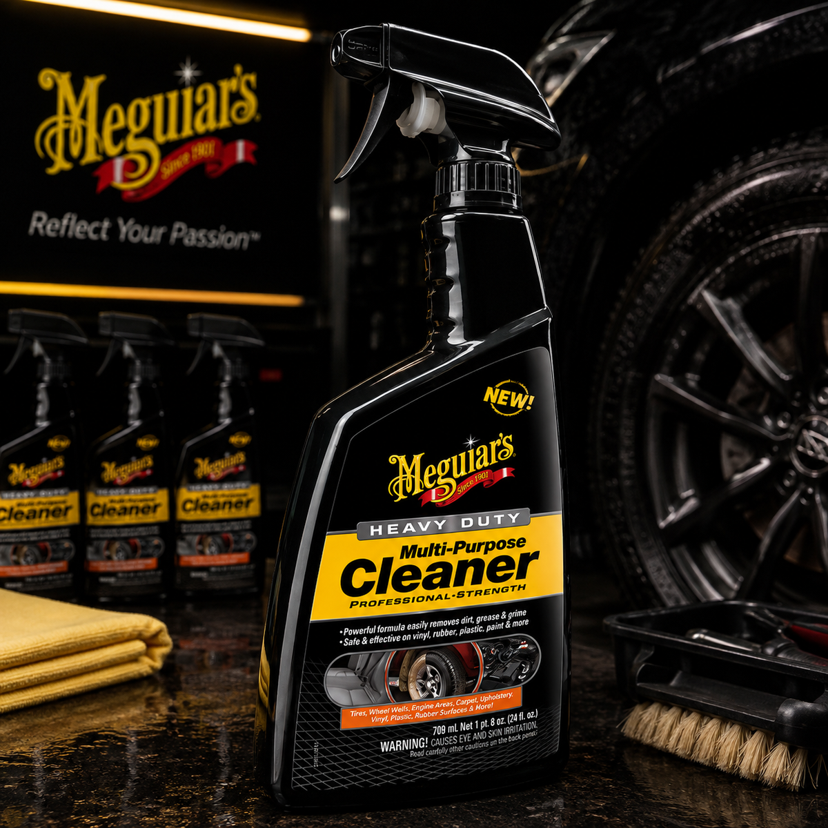 Meguiar's Heavy Duty Multi Purpose SPRAY 710ml G180224 (USA IMPORT)
