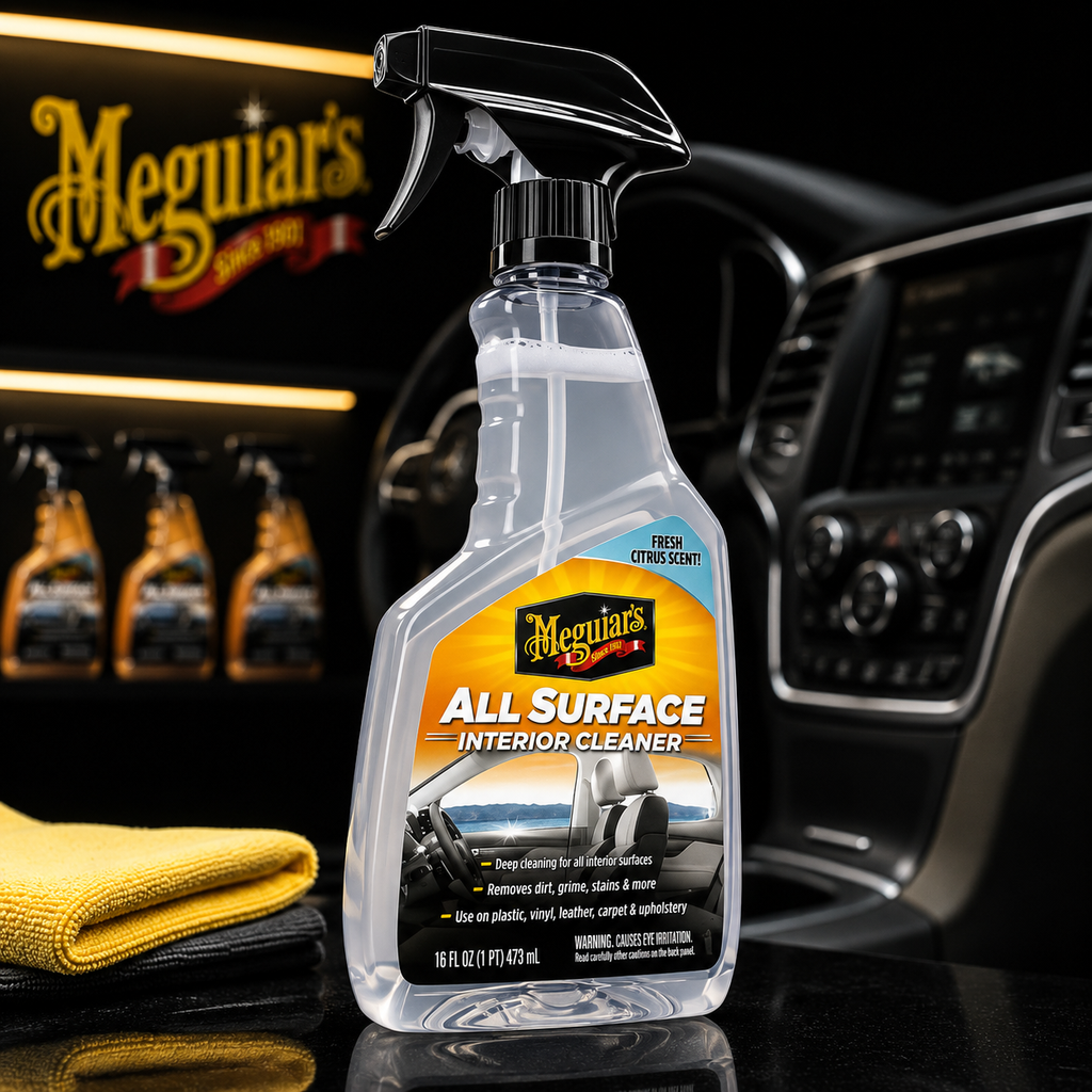 Meguiar's All Surface Interior Cleaner, G240616, 16oz (USA IMPORT)