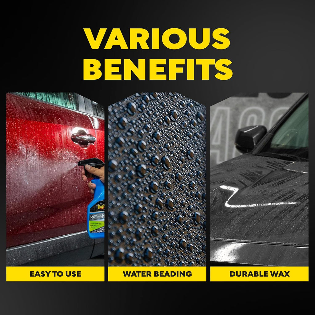 Meguiar's Hybrid Ceramic Wax, G190526, 26oz (USA IMPORT)