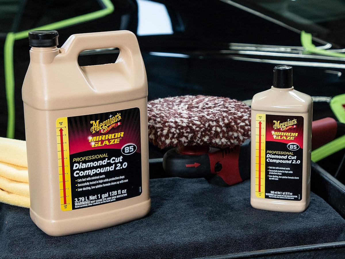 Meguiar's Professional M85 Diamond Cut Compound 2.0, M8501, 1gal