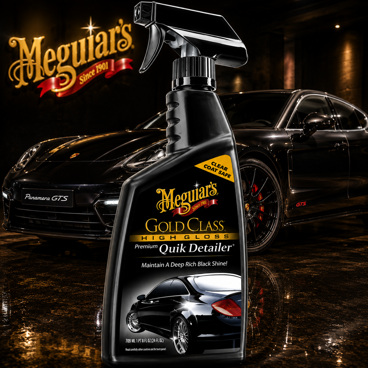 Meguiar's Gold Class Quik Detailer, G7624, 24oz (USA IMPORT)