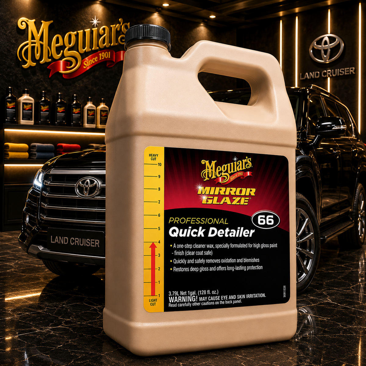 Meguiar's Professional Quik Detailer, M6601, 1gal (USA IMPORT)