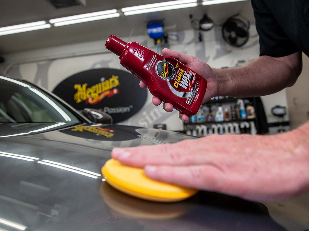 Meguiar's Cleaner Wax-Liquid, A1216, 16oz (USA IMPORT)
