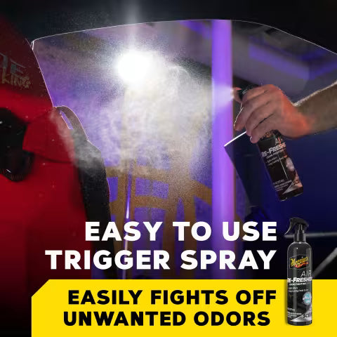 Meguiar's Black Chrome Air Refresher Trigger, G250708, 8oz (USA IMPORT)