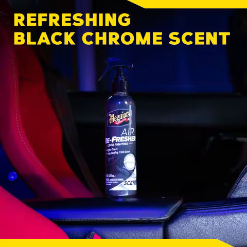 Meguiar's Black Chrome Air Refresher Trigger, G250708, 8oz (USA IMPORT)