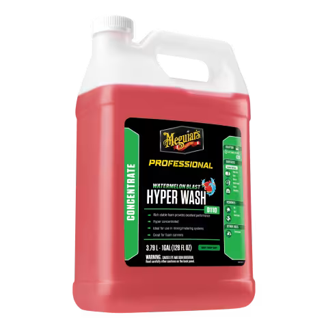Meguiar's Professional Detailer Hyper-Wash Car Shampoo, D11001, 1gal/ 3.78 Liters (USA IMPORT)