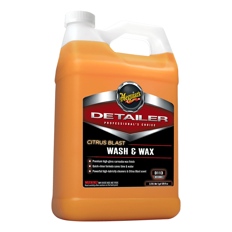 Meguiar's Citrus Blast Wash & Wax 3.87 Liters D11301 (USA Import)