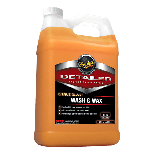 Meguiar's Citrus Blast Wash & Wax 3.87 Liters D11301 (USA Import)