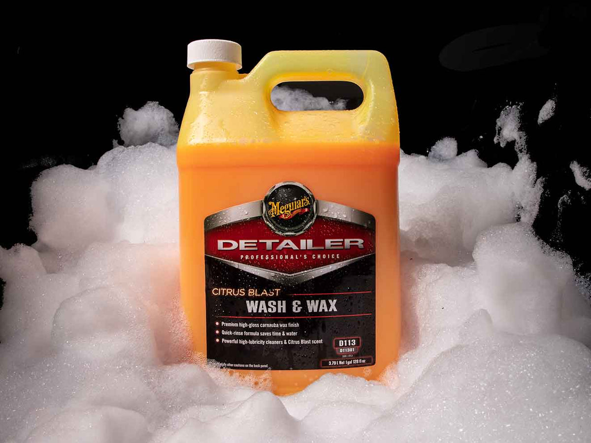 Meguiar's Citrus Blast Wash & Wax 3.87 Liters D11301 (USA Import)