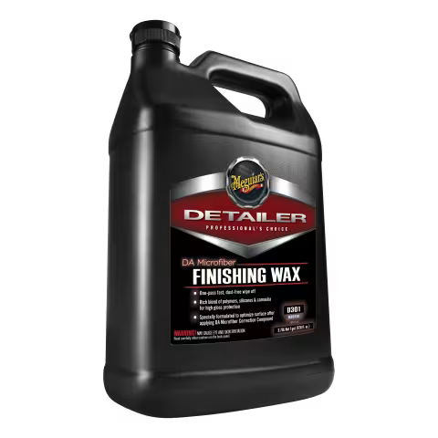 Meguiar's Professional Detailer DA Microfiber Finishing Wax, D30101, 3.76 Liter (USA IMPORT)