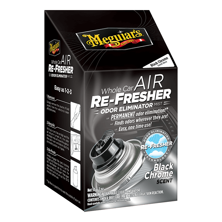 Meguiar's Black Chrome Whole Car Air ReFresher, G181302, 2oz (USA IMPORT)