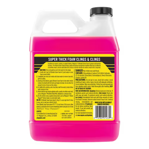 Meguiar's Ultimate Snow Foam, G191532, 32oz (USA IMPORT)