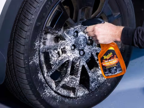 Meguiar's Hot Rims Black Wheel Cleaner, G230524, 24oz (USA IMPORT)