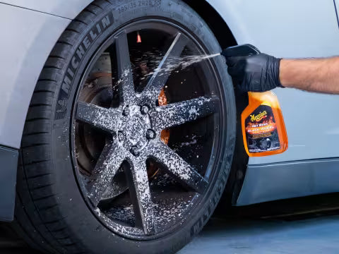 Meguiar's Hot Rims Black Wheel Cleaner, G230524, 24oz (USA IMPORT)