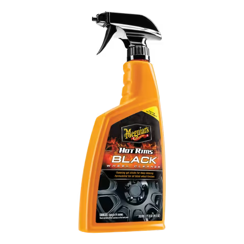 Meguiar's Hot Rims Black Wheel Cleaner, G230524, 24oz (USA IMPORT)