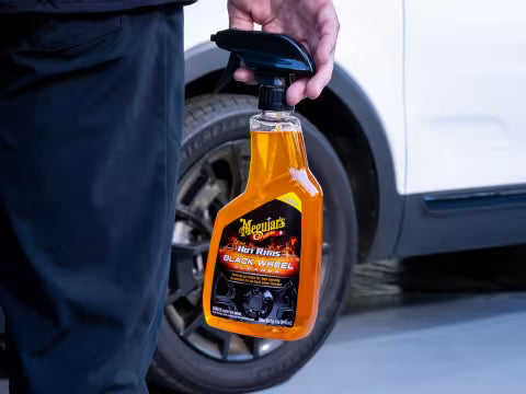 Meguiar's Hot Rims Black Wheel Cleaner, G230524, 24oz (USA IMPORT)